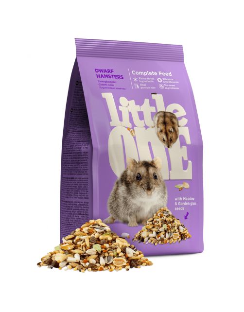 Little One Voer Voor Dwerghamsters - Hamstervoer - 400 g