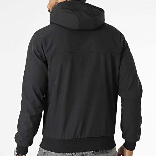 Veste Zippée Capuche Noir
