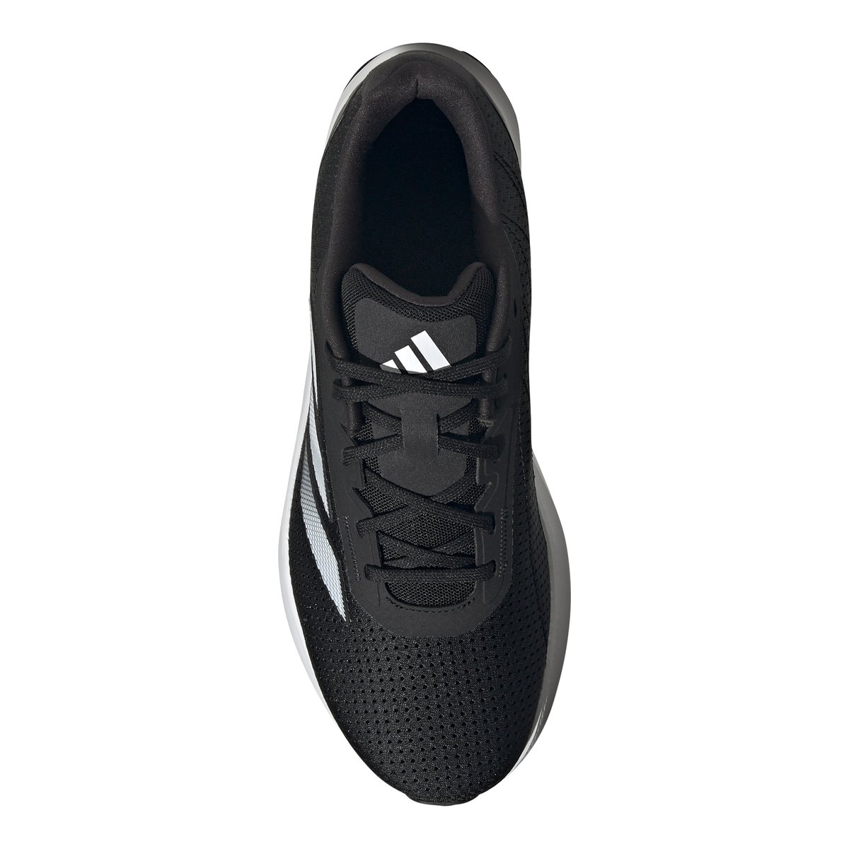 ADIDAS-Duramo-m-w-Baskets - Talon plat - Noir/Blanc