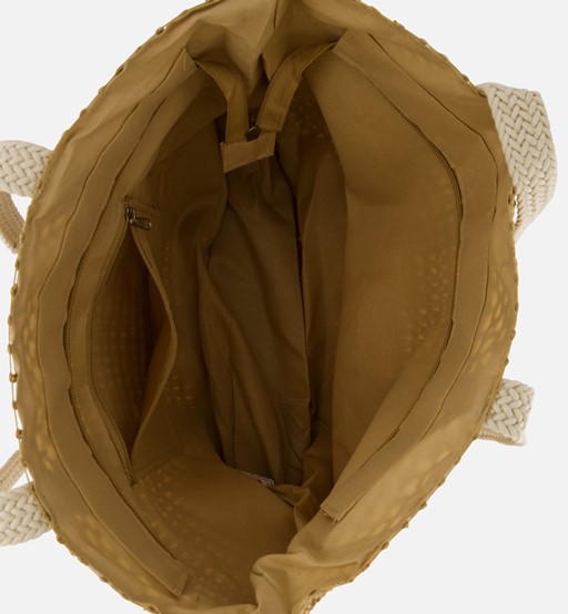 Florence Shopper beige Textiel