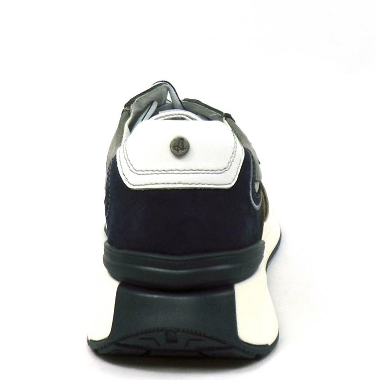 Australian Footwear Sheffield grey leather grey-green-blue