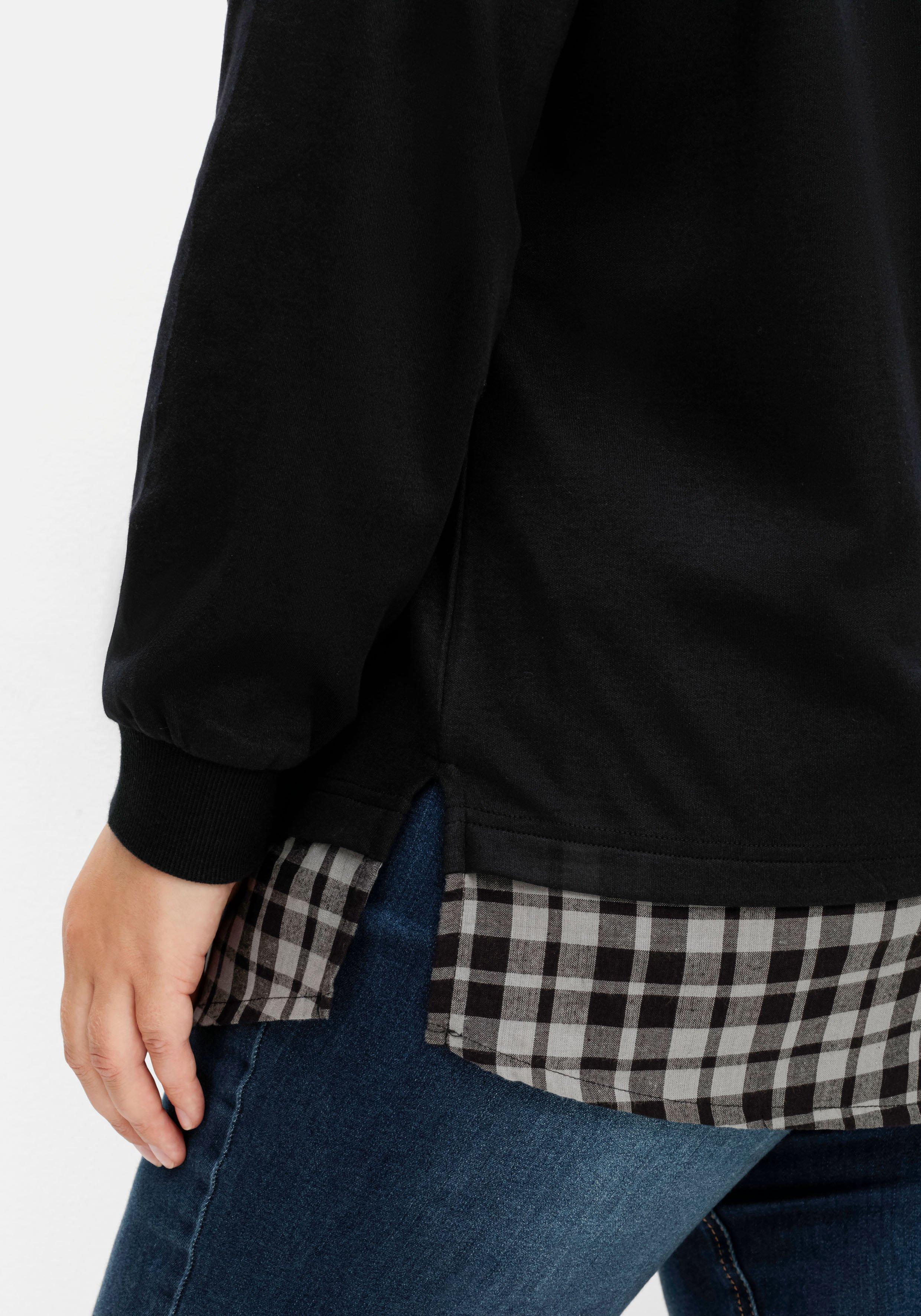 2-in-1 Sweatshirt mit Kapuze und Bindeband