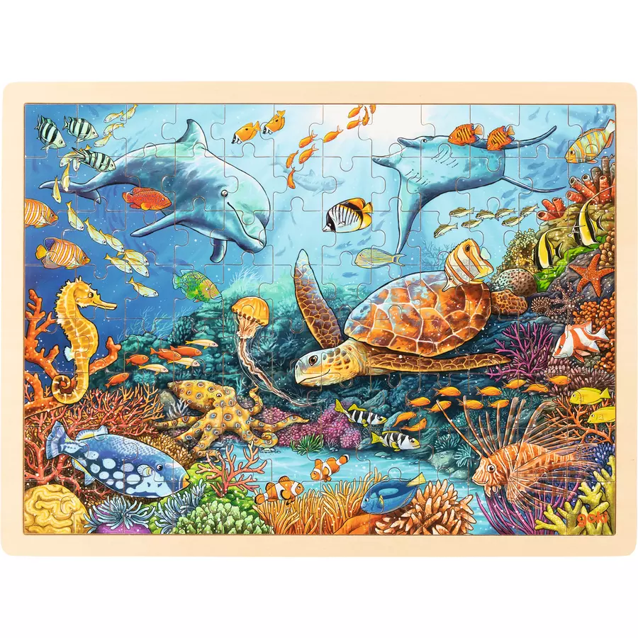 goki Einlegepuzzle Great Barrier Reef