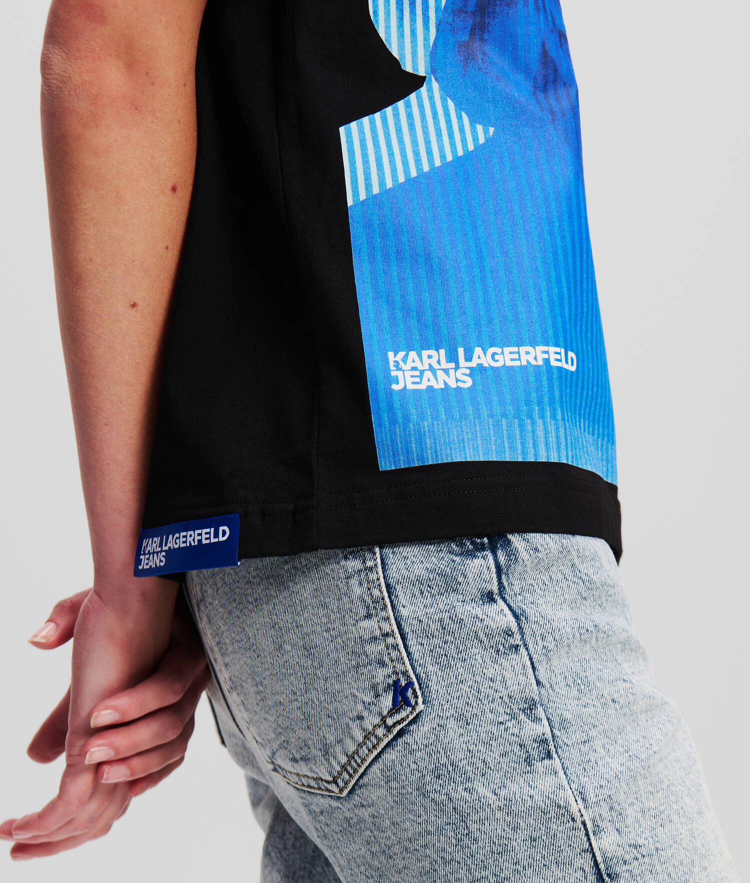 T-SHIRT IMPRIMÉ KARL KLJ