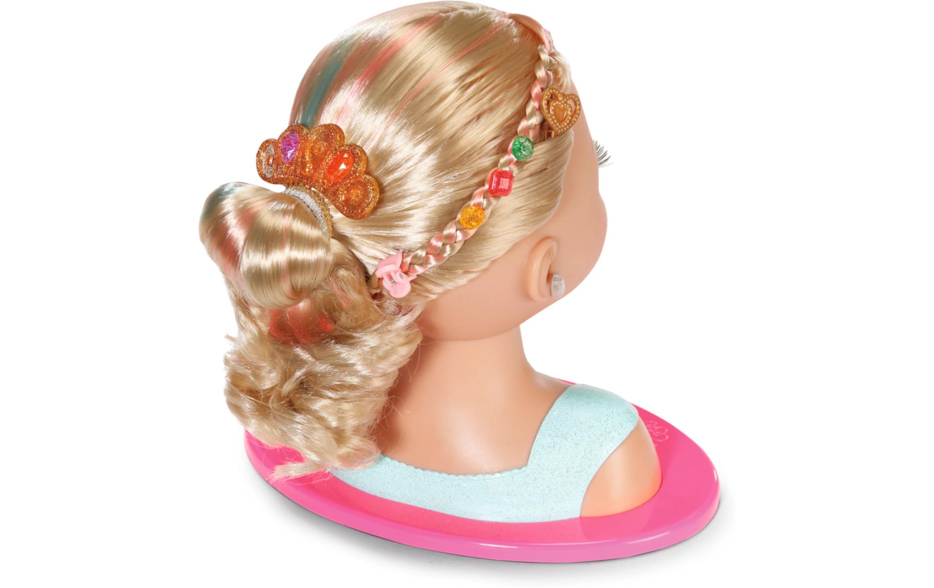 Puppe Sister Styling Head 27 cmFrisier- und Schminkkopf mit 33 Accessoires für angehende Mini-Stylisten