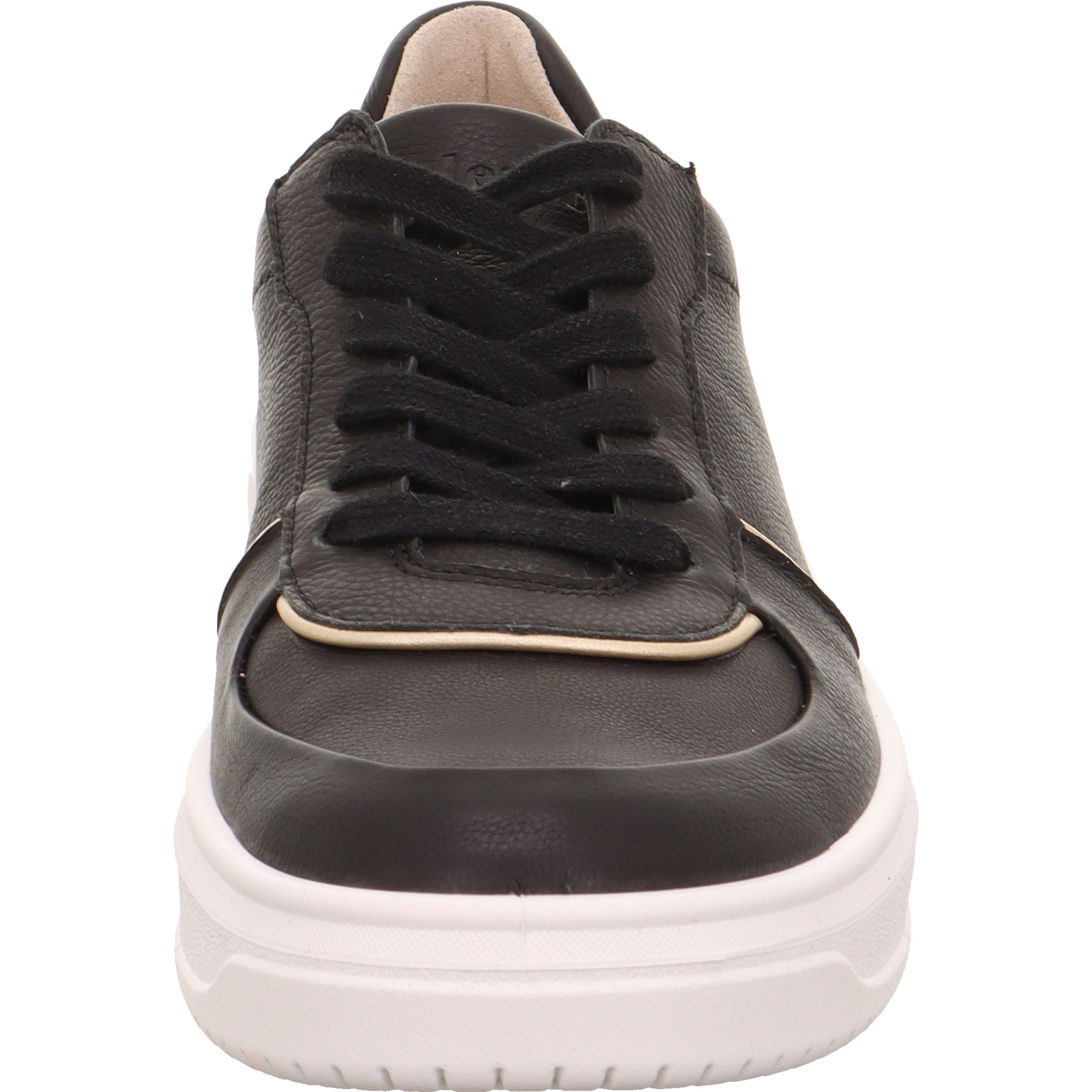 legero REJOISE Damen  Sneaker low mit Schnürung - Farbe: Schwarz - Größe: 4.5