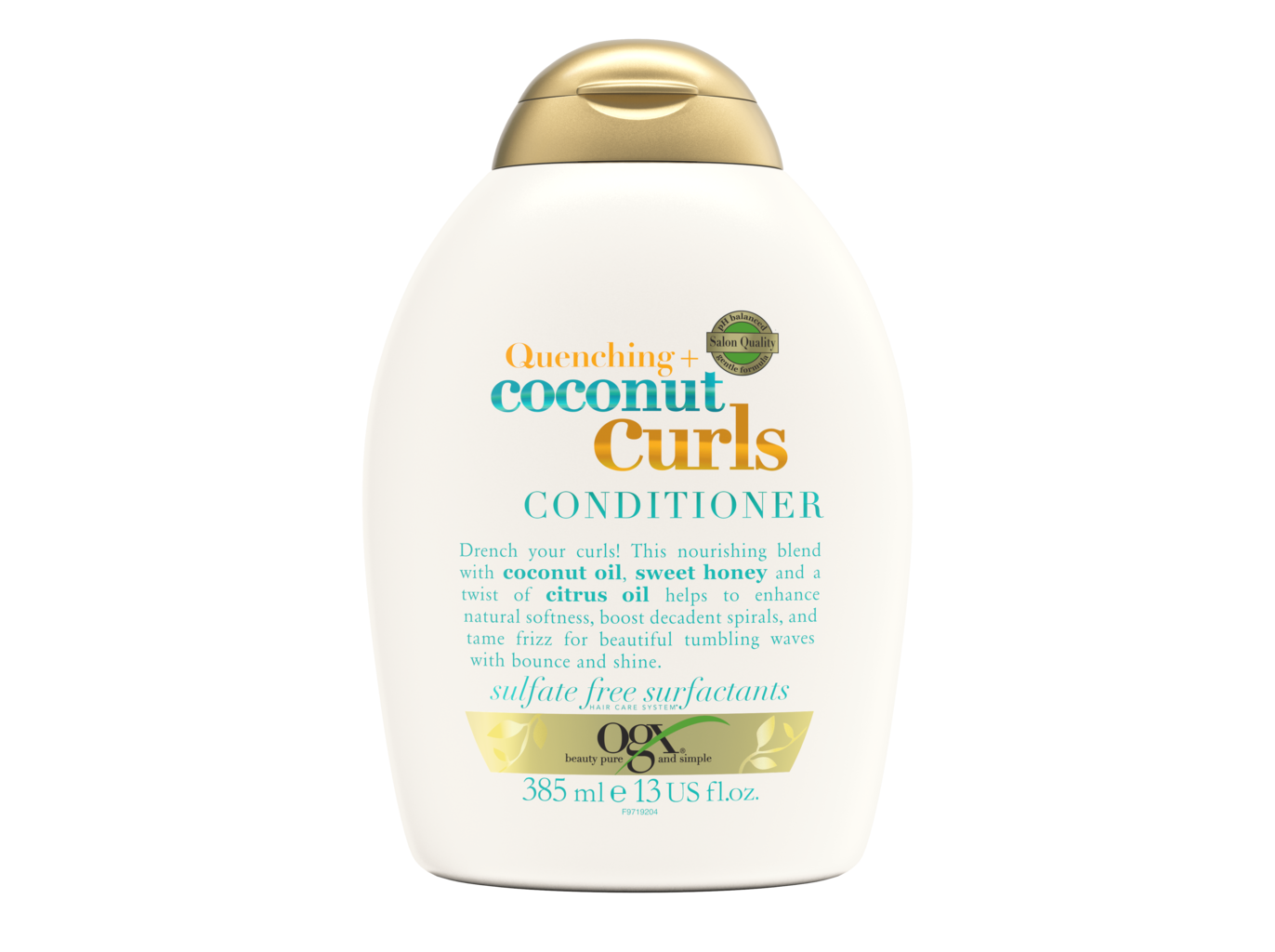 CONDICIONADOR OGX COCO CURLS SEM SULFATOS 385 ML