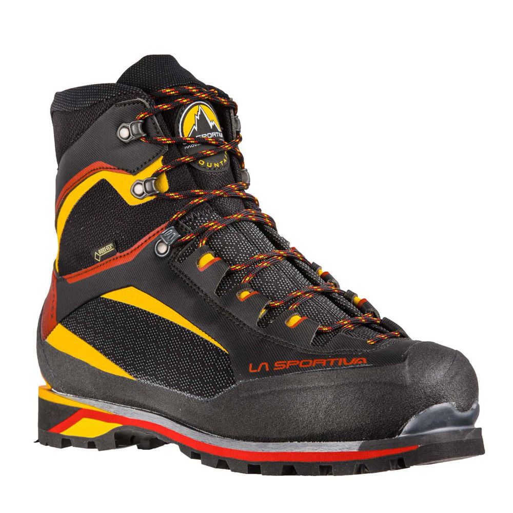 La Sportiva TRANGO TOWER EXTREME GTX - Chaussures alpinisme Homme black/yellow