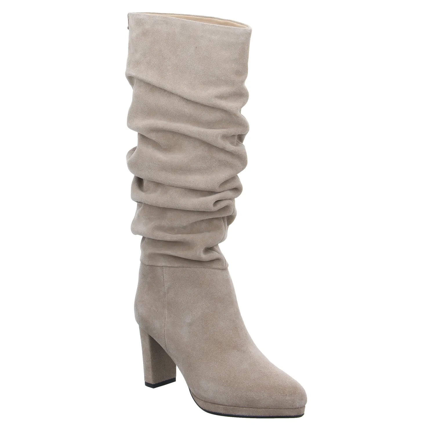 PETER KAISER Stiefel Taupe Leder