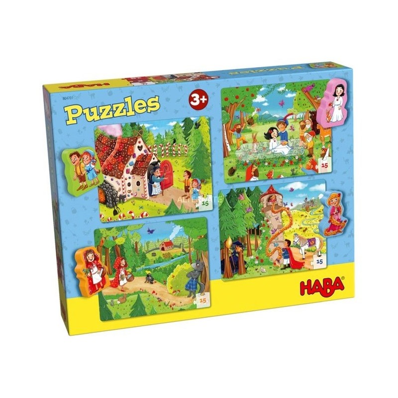 Puzzle 15 pièces Contes de fées