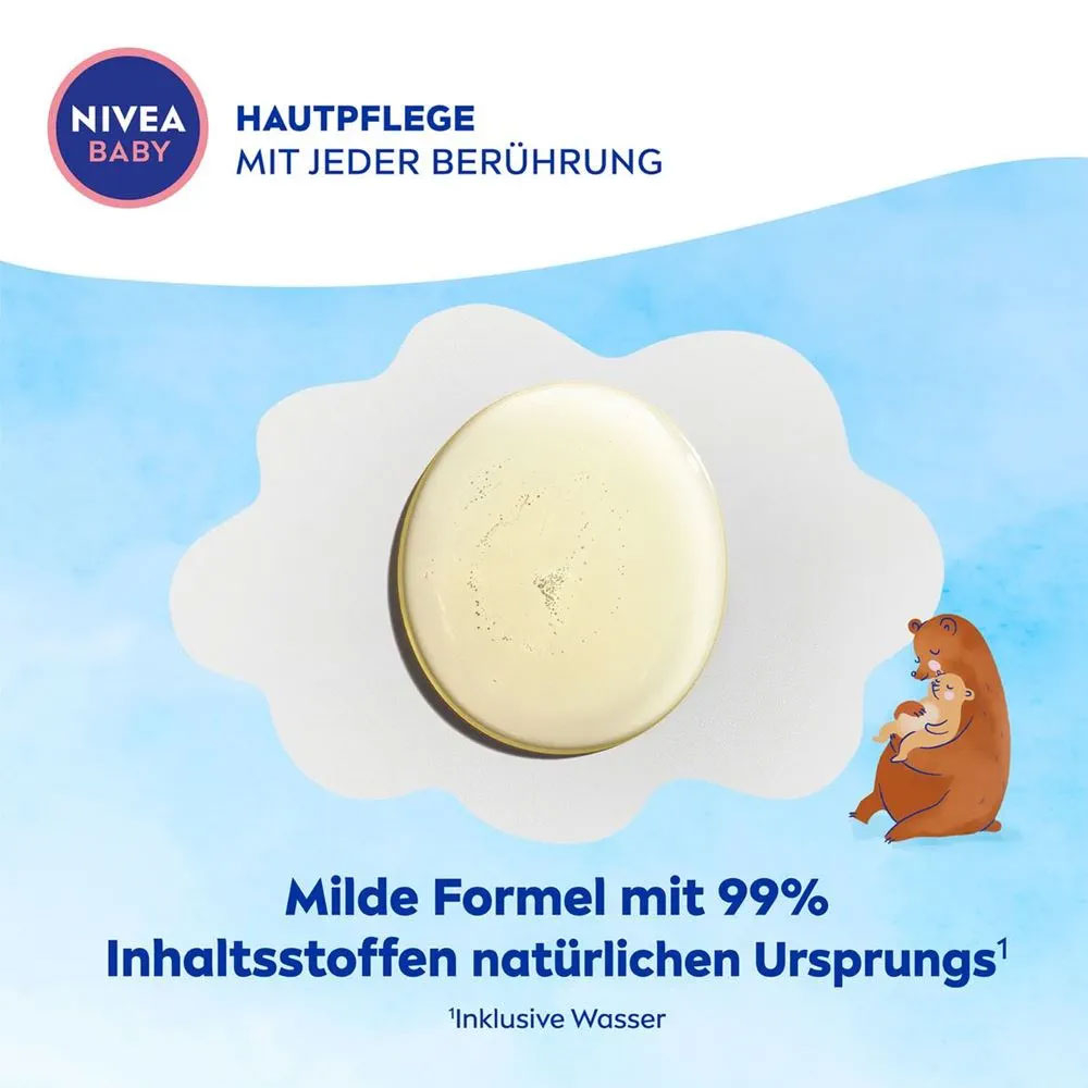 (200ml) Pflege & Massage Öl Beruhigendes Baby Körperöl mit Mandelöl / Vitamine (80590)