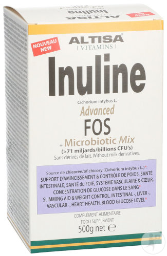 Altisa Inuline Advanced FOS Preflora + Microflora Mix 500g