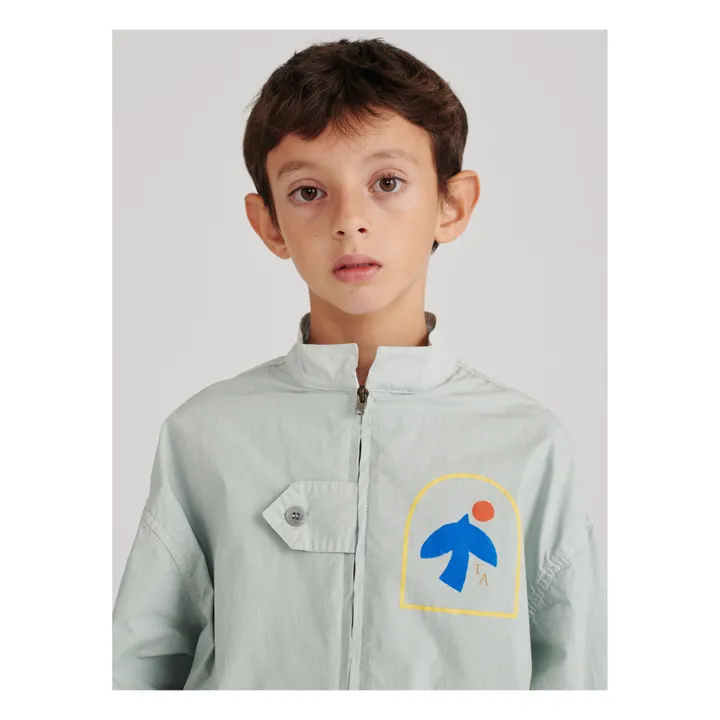 True Artist Bomber n°01 Zippé | Bleu Clair