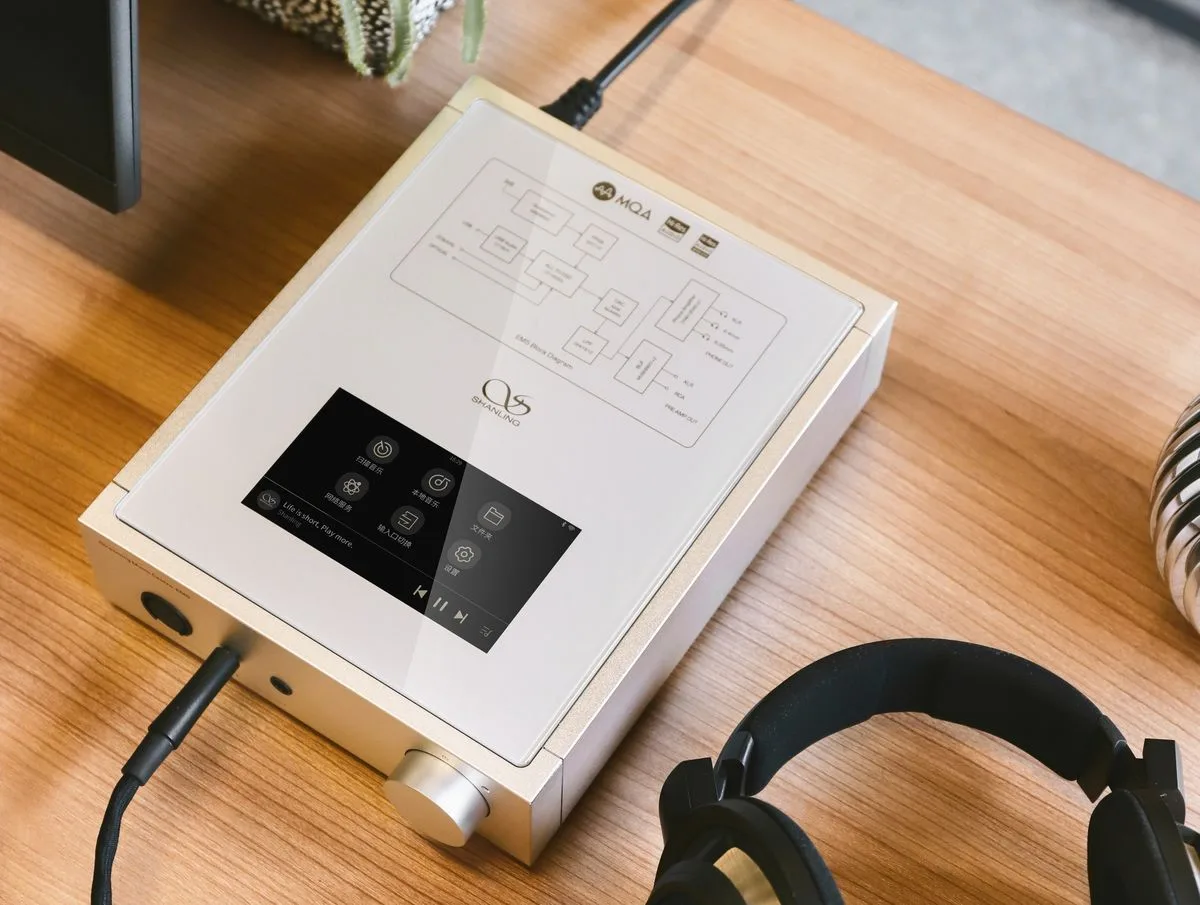 Shanling EM5 Streaming Music Center Silver Lecteurs réseau audio