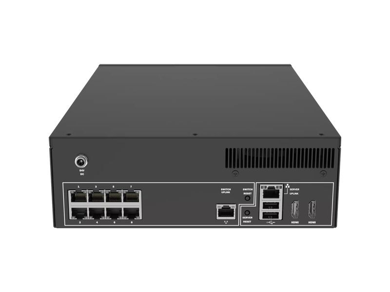 Axis Netzwerkrekorder S2208 Mk II 4 TB, 8 Kanal AXIS Camera Station S2208 Mk II Standalone-Gerät