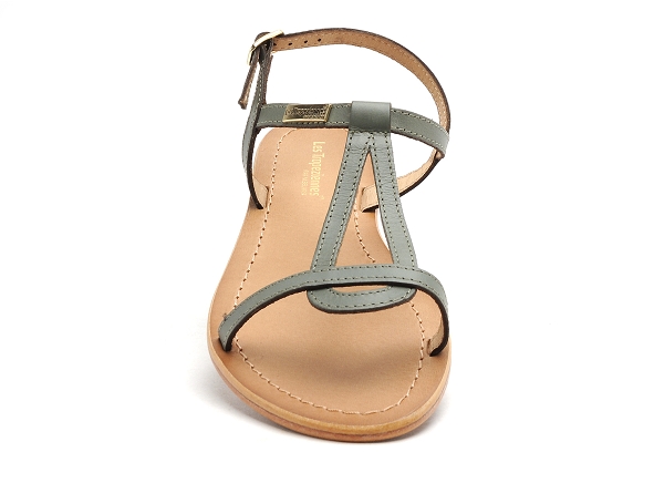 Les tropeziennes nu pieds plats femme hamess kaki