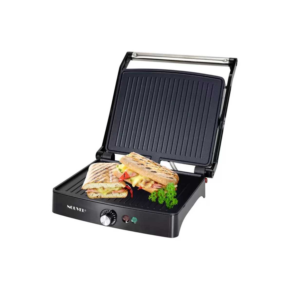 Kontakt- und Tischgrill Easy Schwarz
