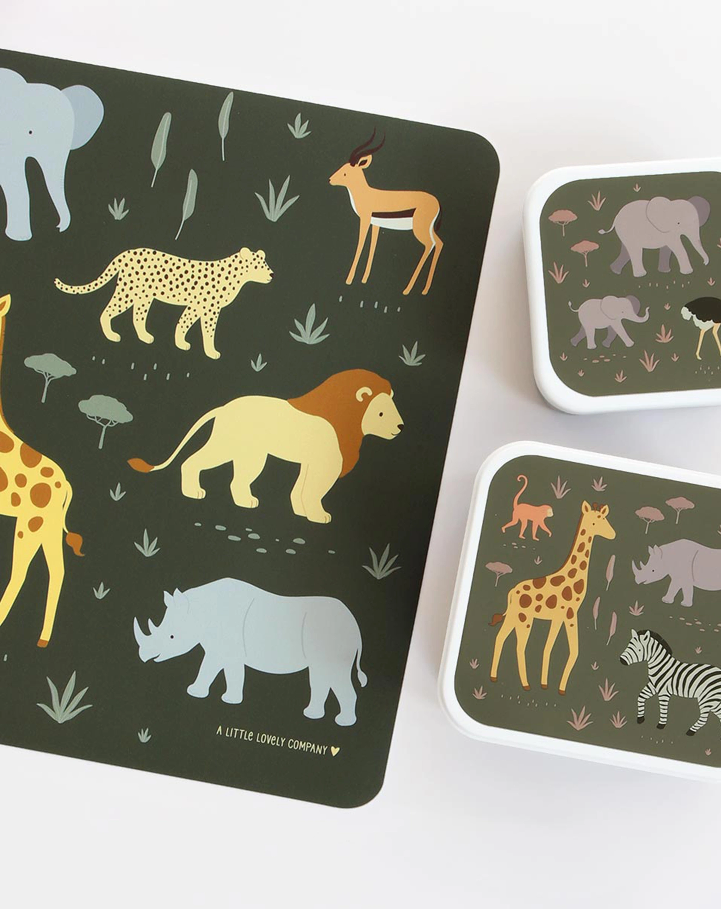 Tischset SAVANNA (43x34) in grün