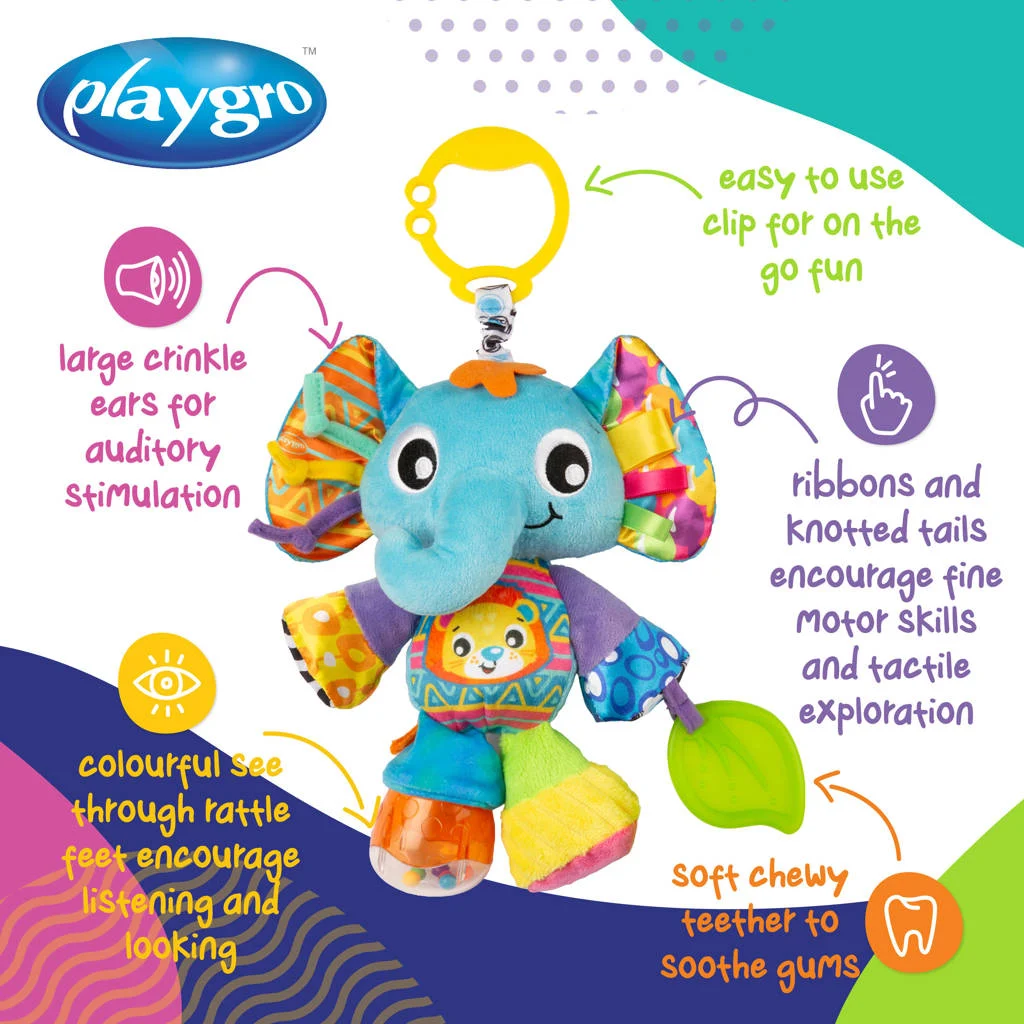 PLAYGRO Activiteitenvriendje Elly Olifant