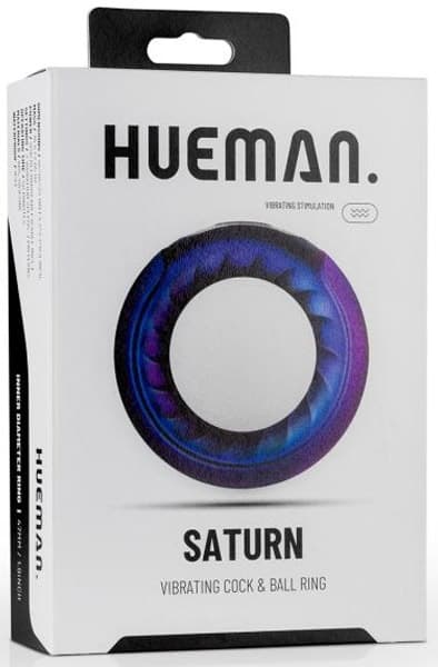 Saturn Vibrating Cock/Ball Ring Penisring med vibrator