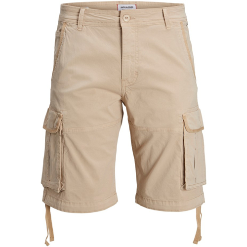 Jack & Jones - 12205883 JPSTZEUS JJCARGO SHORTS AMA SN OXFORD TAN Beige