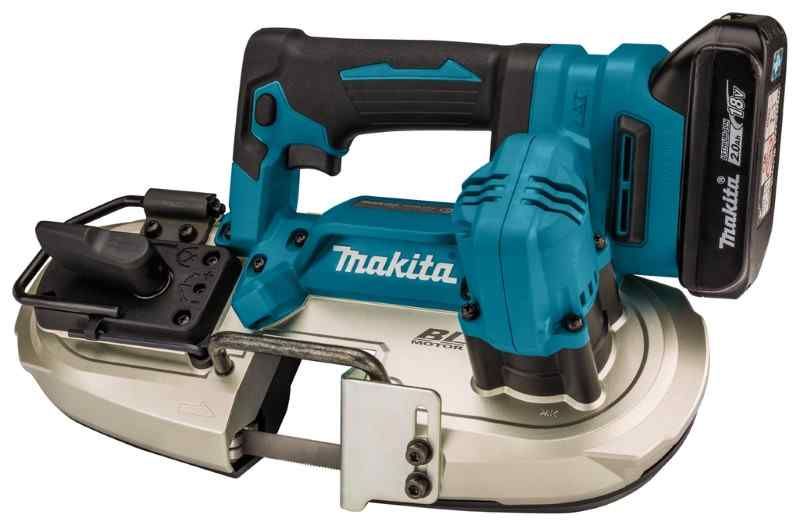 Makita DPB184RAE 18 V Bandzaag 2,0 ah accu (2 st), snellader