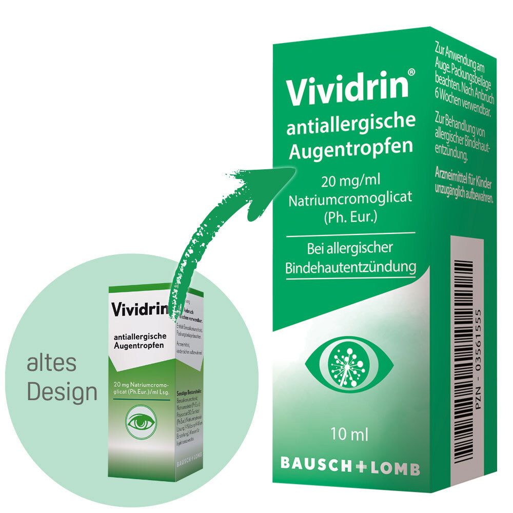 Vividrin® antiallergische Augentropfen