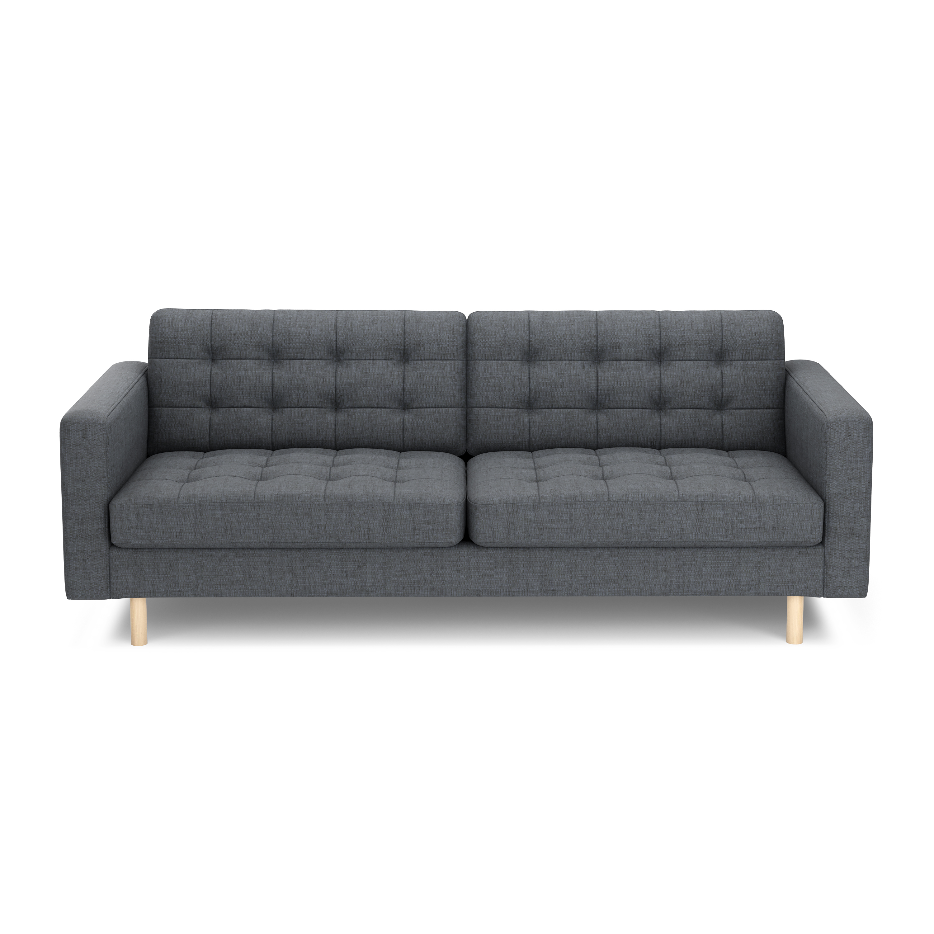 Sofa ALISHA 3-Sitzer anthrazit