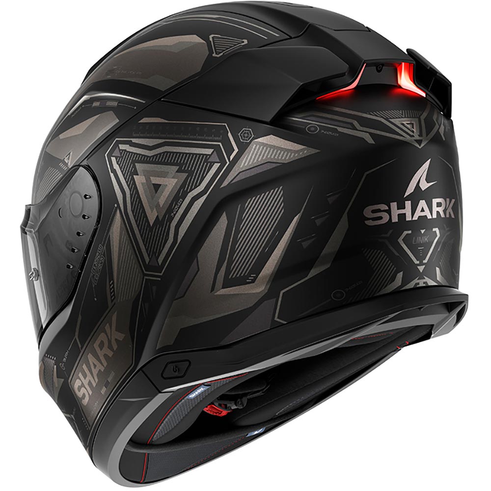 Shark - Casque Skwal i3 Linik Noir Mat / Gris