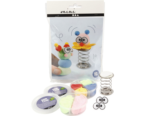 Mini creatieve set Zijde Klei Clowns