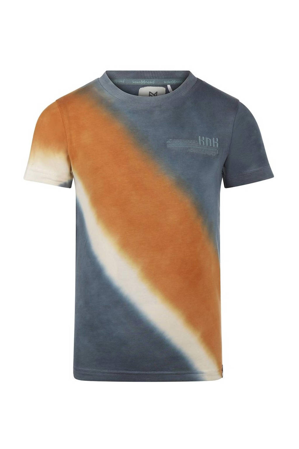 Koko Noko tie-dye T-shirt blauw