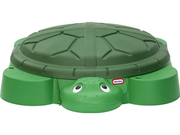Little Tikes sandkasse Turtle sammenklappelig med låg (664526)