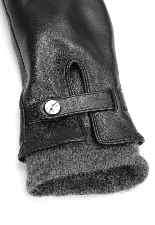 PEARLWOOD Lederhandschuhe »ALICIA« Original PEARLWOOD Druckknopf