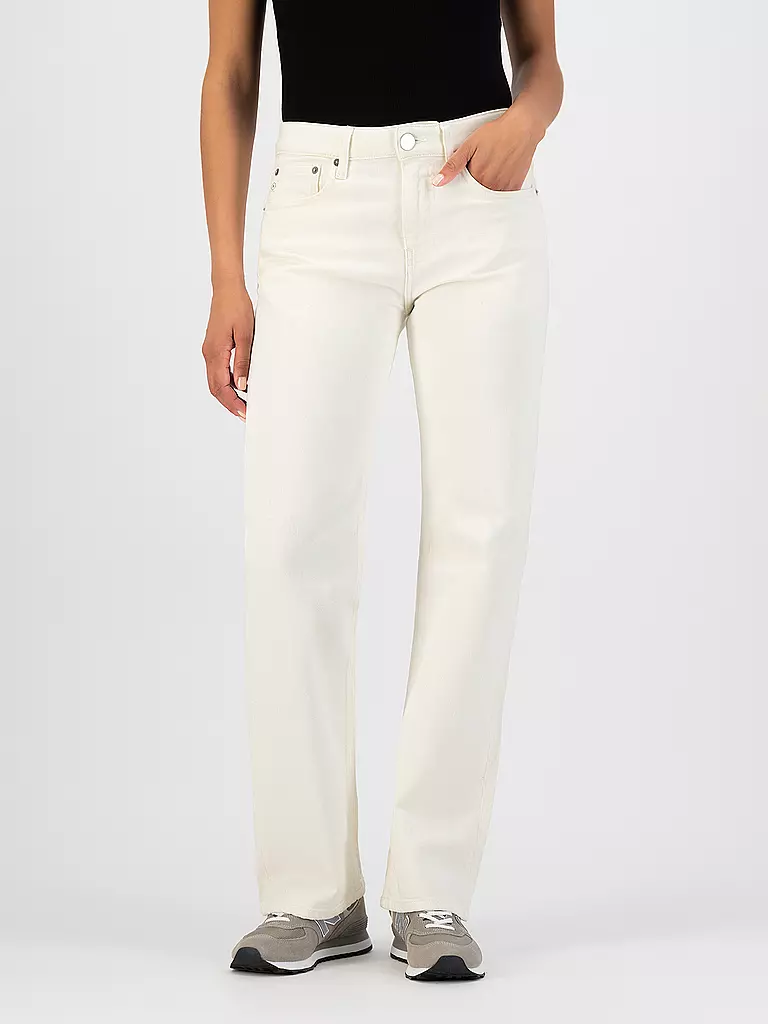 MUD JEANS Jeans Relaxed Fit JAMIE creme