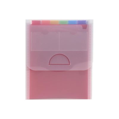 Exacompta Crystal - Valisette trieur vertical 6 onglets - incolore