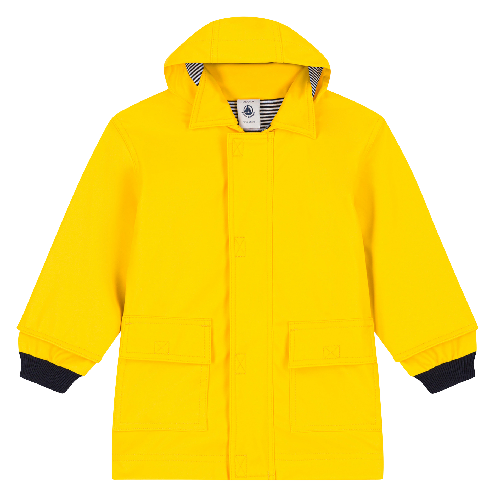 Ciré à capuche | Jaune