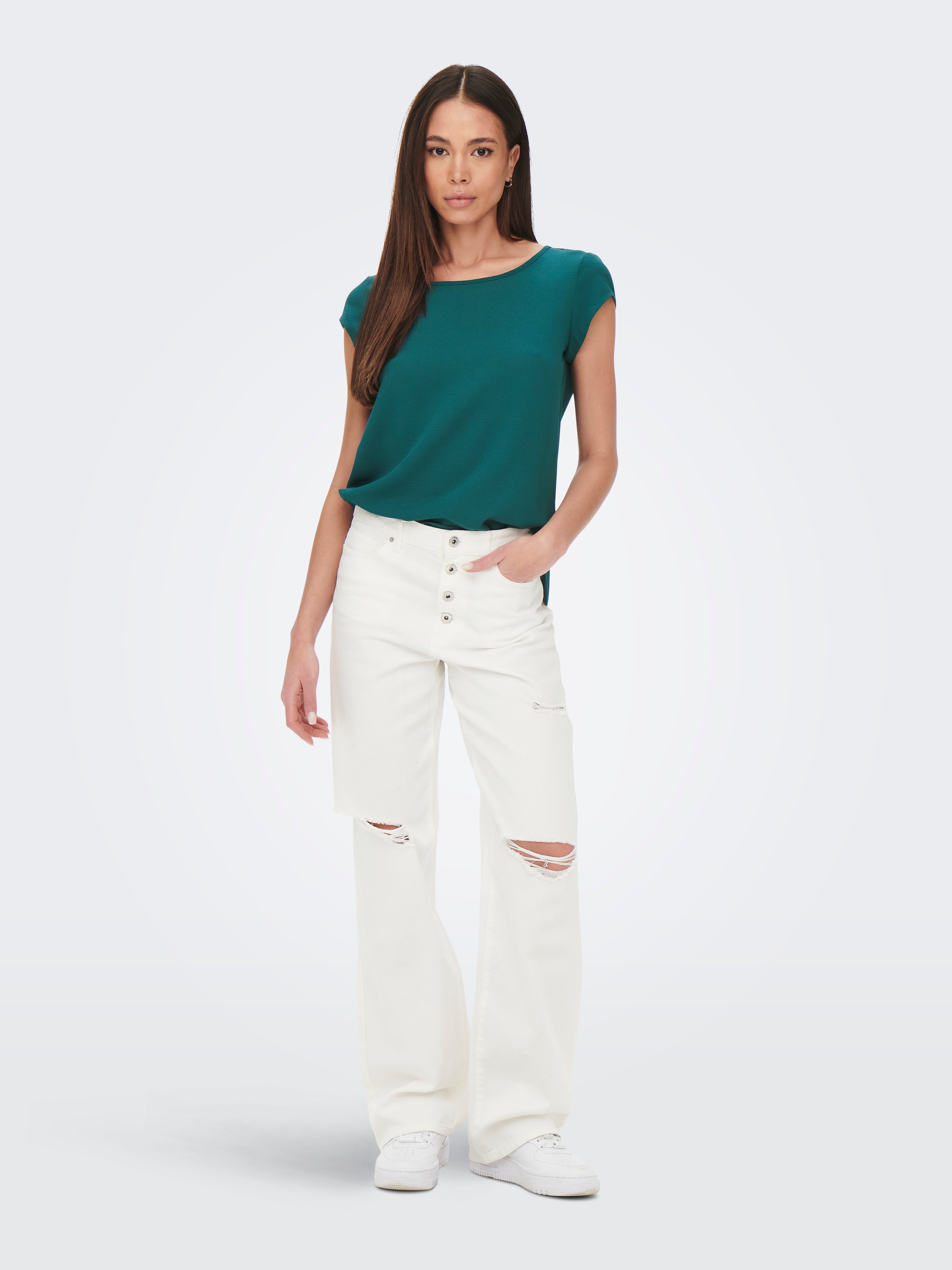 ONLVIC Top Deep Teal