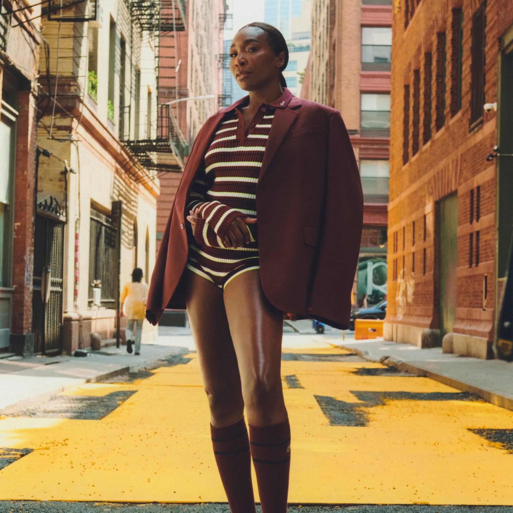 Lacoste x Eleven by Venus Stretch-Wollblazer Lacoste X EleVen by Venus Williams - Rot - Lacoste - Damen