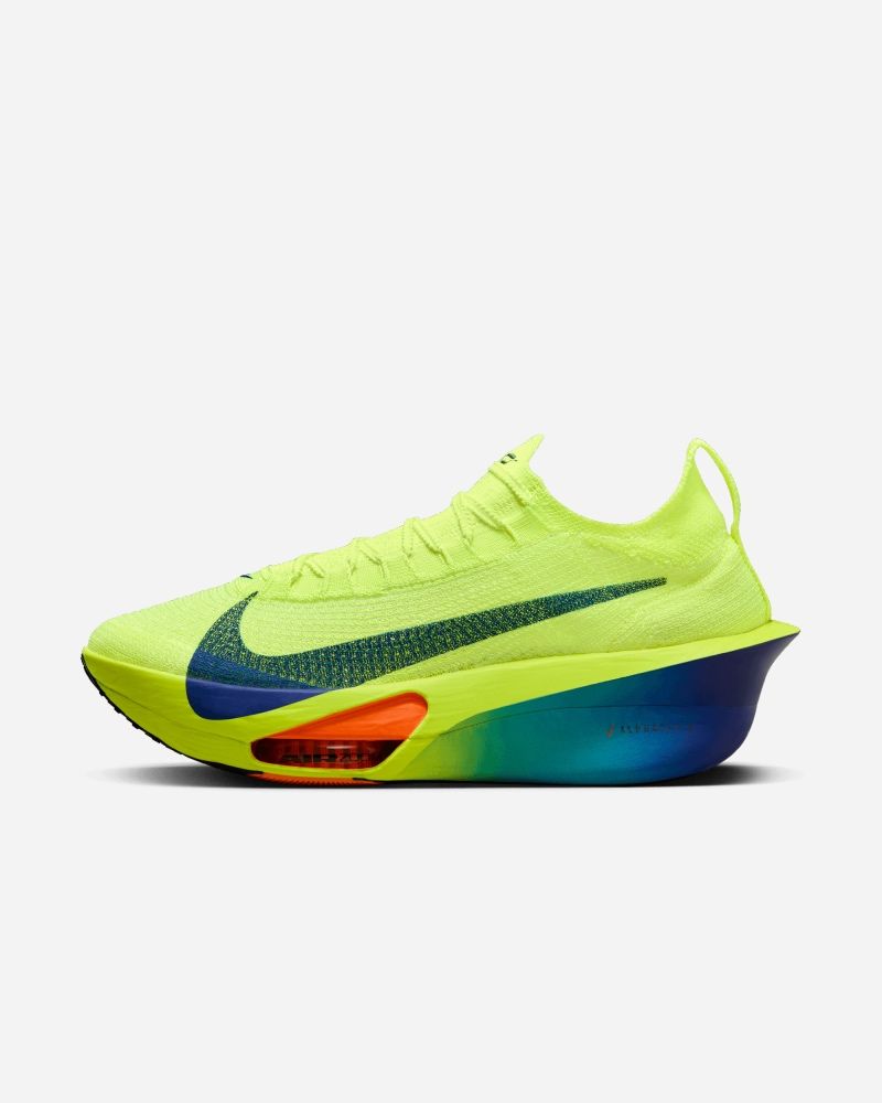 Chaussures de running Nike Alphafly Jaune & Bleu pour homme