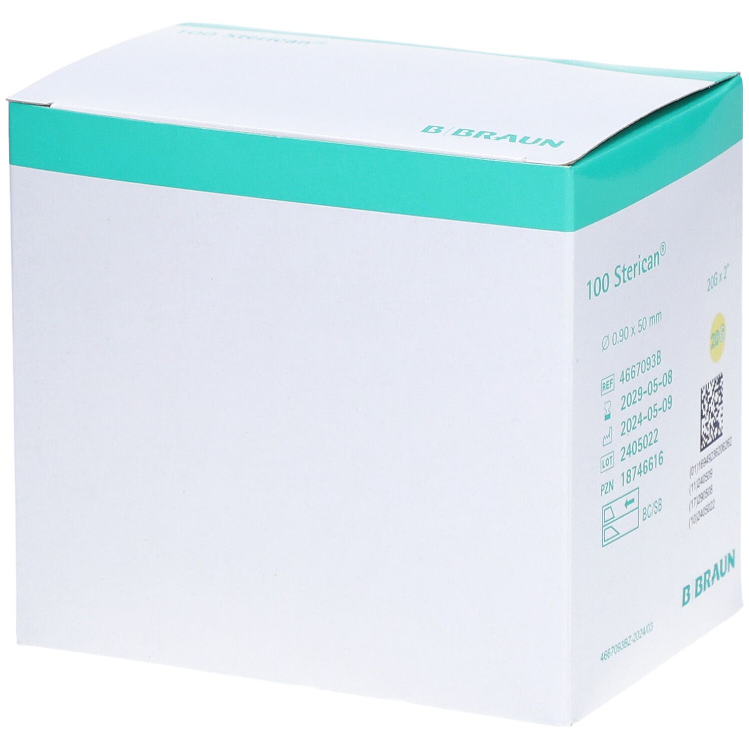 Sterican Einmalkanülen 20G x 40 mm - 0.90 x 40 mm - 100 St. gelb