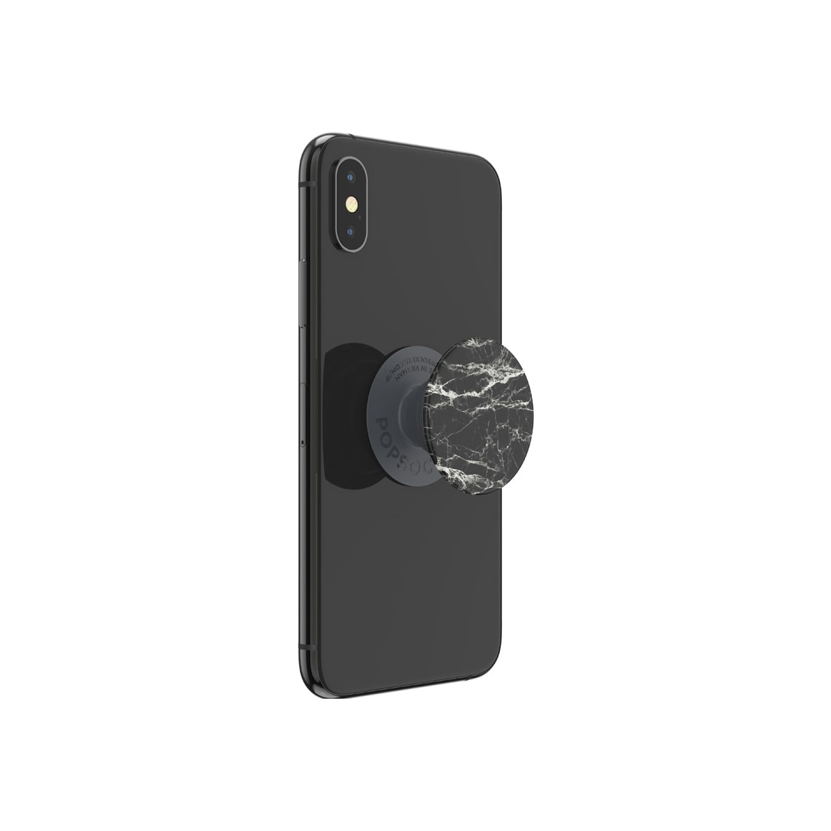 Popsockets grep til mobile enheter (black marble)
