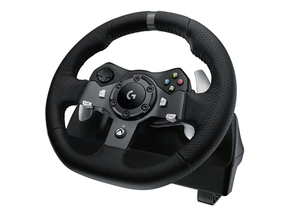 Logitech® | G920 Driving Force - Rat og pedalsæt - kabling - for Microsoft Xbox One & PC