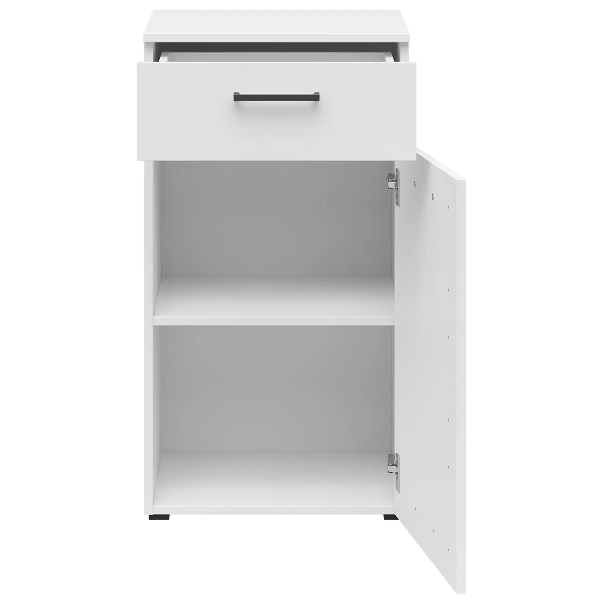 Kommode 1T1L Cabinet weiss