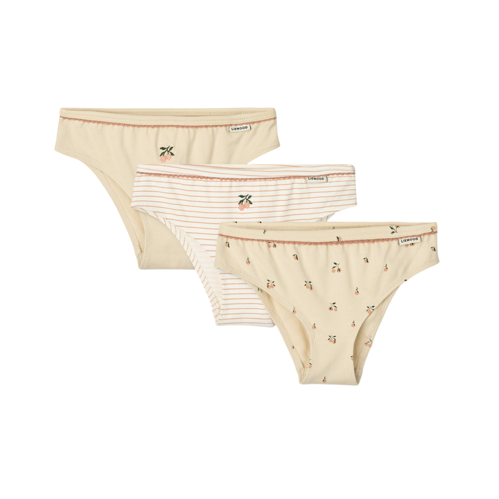 Unterhosen 3er-Set Aylin Mini Peach Sea Shell Mix