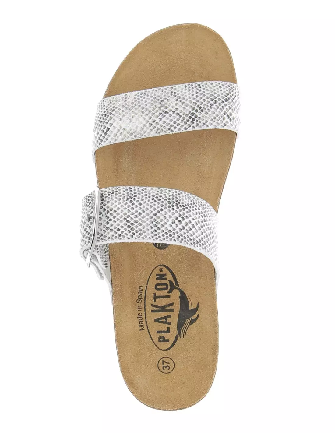 PLAKTON TAMAGA - Mules & sabots Blanco