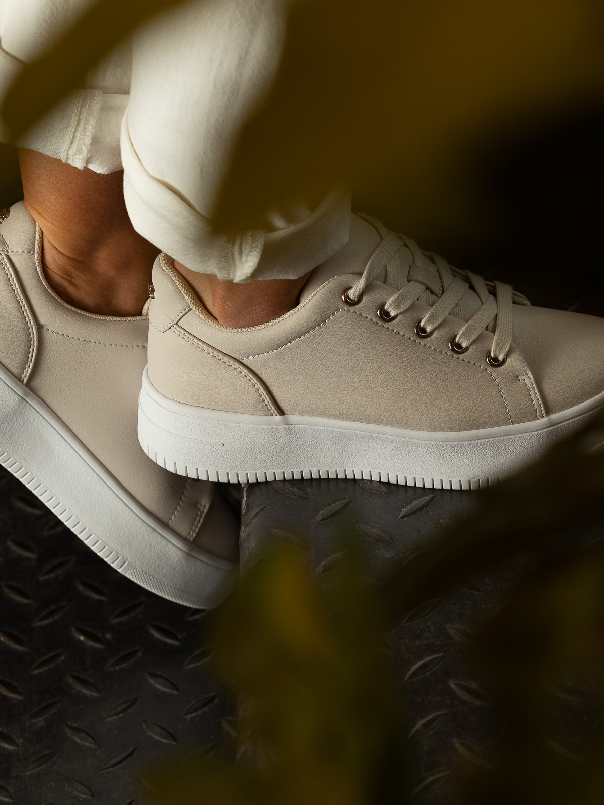 Gorbio W Beige - Trapes Sko