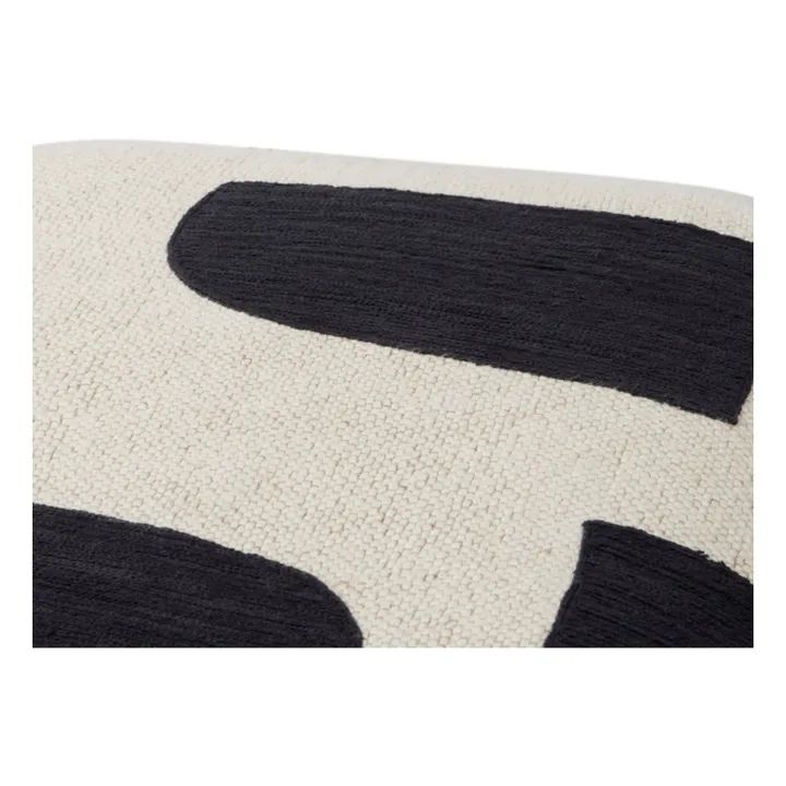 Broste Copenhagen Housse de coussin Mundo | Noir
