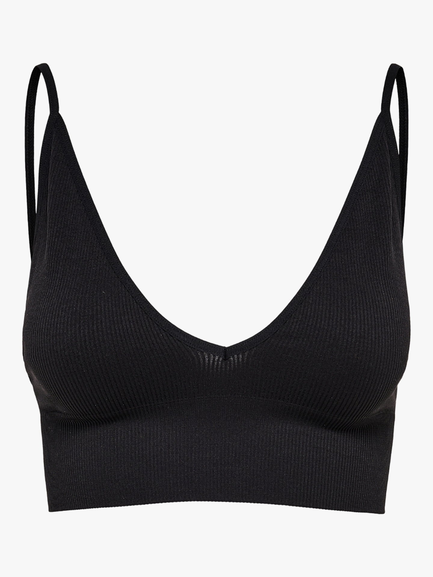 Vicky Rib Seamless V-Neck Top