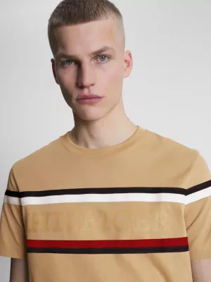 Camiseta Hilfiger Monotype Global Stripe