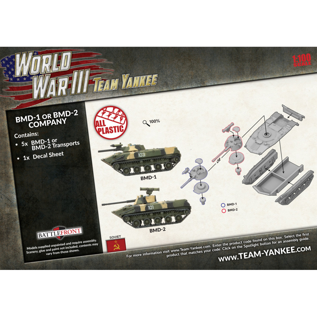 Team Yankee - BMD Company